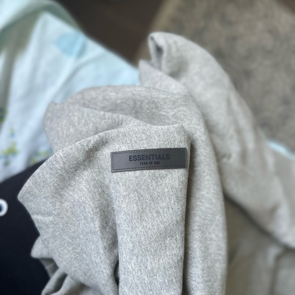 Essentials Fear of God 1977 Dark Oatmeal Hoodie XL - Picture 11 of 12